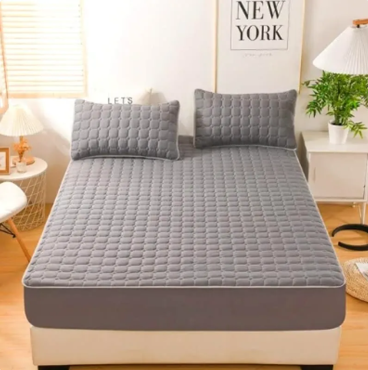 Cozy Nest 3-Piece Brushed Quilted Mattress Set